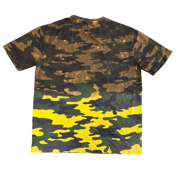 Eleven Paris Men's Two Tone Camo Short Sleeve Tee Size L $70 - Picture 3 of 9